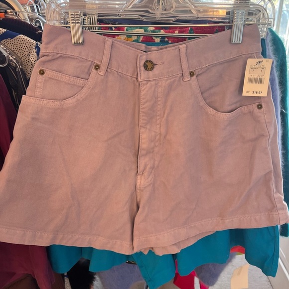 Vintage Deadstock 90s Dixie Blues Lavender Denim Shorts – NWT - Picture 5 of 15